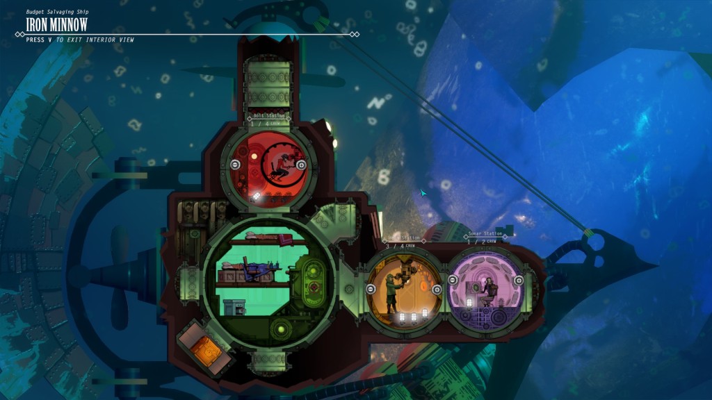 Dinamiku akcijskog gameplaya usporit će upravljanje resursima i posadom.