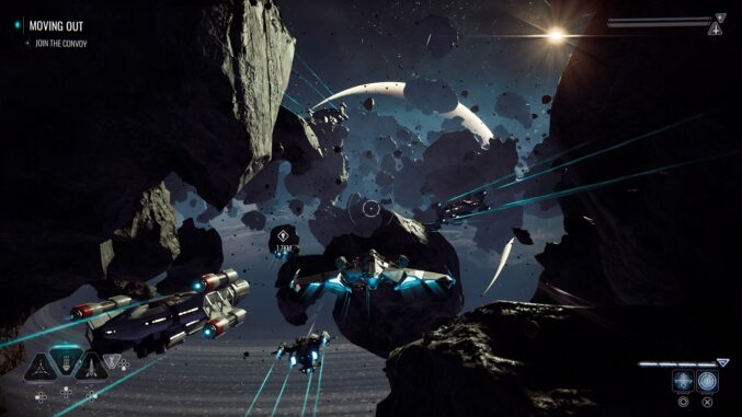 Chorus - beautiful space screenshot taken from the game